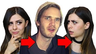 AZZYLAND reacts to PEWDIEPIE reacting to AZZYLAND [upl. by Compte]