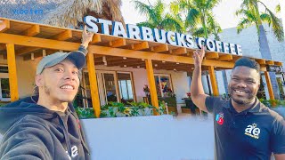 Así es STARBUCKS COFFE en Rep Dom 🇩🇴  Punta Cana [upl. by Nayr]