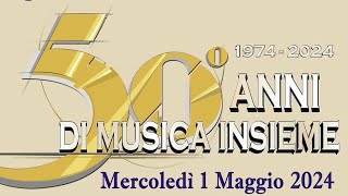 50° Anni di Musica Insieme  Consonanza Musicale APS Lissone 2024 [upl. by Alyl567]