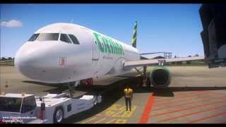 FSX ✈ Aerosoft Airbus X Garuda Indonesia Citylink [upl. by Neelrac249]