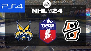 NHL 24  Tipos Extraliga 2425  HK Spišská Nová Ves  HC Košice [upl. by Bottali]