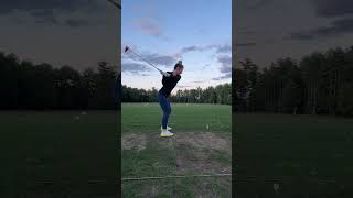 golf swing asmr  hit a bucket of golf balls with me at the driving range golfswing asmr golf [upl. by Mendive344]