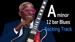 A minor Blues Backing Track [upl. by Hendrickson855]