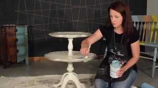 Quick Tips Painting Chalk Paint™ Over Wax [upl. by Tedie]