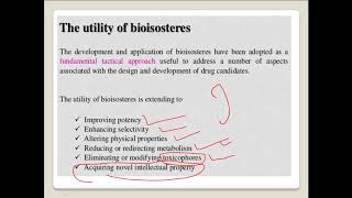 Bioisosterism in medicinal chemistry [upl. by Harol]