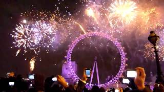 London Fireworks 2010 [upl. by Ynahpets]