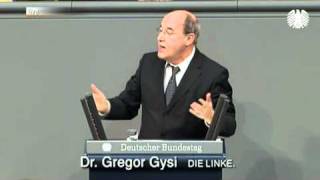 Gregor Gysi DIE LINKE schlägt Beendigung des Afghanistankrieges durch Deutschland vor [upl. by Serafine865]