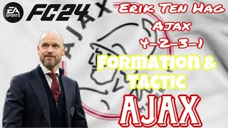 EA SPORTS FC 24Erik Ten Hag Ajax 201819Formation amp Tactic [upl. by Enibas523]