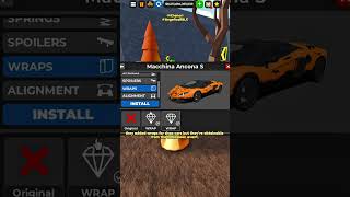 🔥Wraps for Shop Cars Car Dealership Tycoon cardealershiptycoon roblox shorts [upl. by Patti]