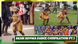 Traditional Adowa Dance compilation from Manhyia Palace  An African Dance PT1 [upl. by Annahoj]