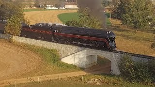 Norfolk and Western 611 at the Strasburg Railroad Excursions 2K Subscriber Special [upl. by Otrevogir]