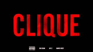 Kanye West Ft Big Sean amp JayZ  Clique Instrumental [upl. by Htebaras]