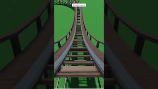 wooden coaster tpt2 themeparktycoon2 [upl. by Don]