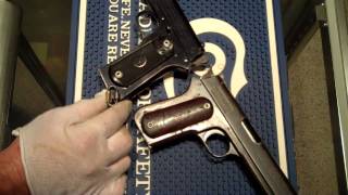 Colt Model 1900 38 ACP vs Model 1902 38 ACP [upl. by Anhej]