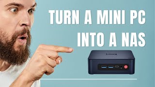 Turn A Mini PC into A NAS [upl. by Yle]