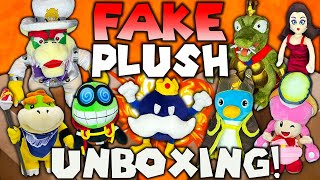 Super Mario Richie Fake Mario Plush Unboxing [upl. by Dowski]