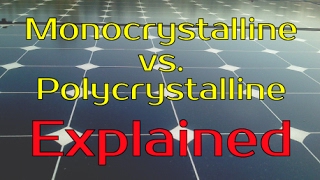 Mono vs Poly Solar Panels Explained [upl. by Ellard771]