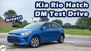 2021 Kia Rio Hatchback – DM Test Drive  Review [upl. by Harraf]