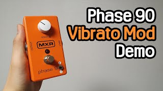 Phase 90 Vibrato mod w LED mod Script mod [upl. by Alisa976]