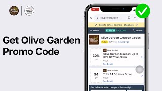 How to Get Olive Garden Promo Code 2024 BEST DEALS [upl. by Lalita913]