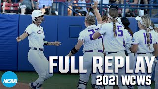 James Madison vs Oklahoma State 2021 WCWS  FULL REPLAY [upl. by Durrell]