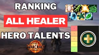 I Played EVERY Healer Hero Talent Spec The Ultimate Tier List for The War Within Beta [upl. by Flossy]