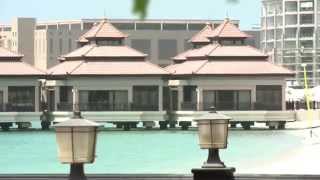 Anantara Dubai The Palm Resort amp Spa  Over Water Villas [upl. by Schild738]