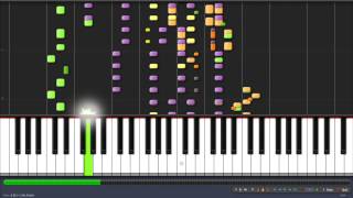 Latcho Drom  La Verdine Synthesia Tutorial [upl. by Yentterb]