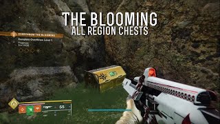 Destiny 2 The Blooming All Region Chests [upl. by Arikihs]