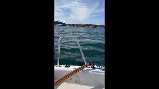 First Solo Sail Hove To in a Capri 22 [upl. by Neva]