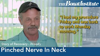 Pinched Nerve In Neck Woodys Surgery Story [upl. by Sean]