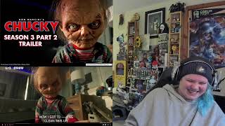 CHUCKY Season 3 Part 2 Trailer REACTION [upl. by Fanestil912]