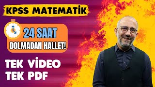 Kpss ve Dgs Matematik  Tek Video  Tek Pdf  Öğrenme Garantili  Derleme 2022kpss 2022dgs [upl. by Ained]