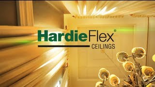 HardieFlex ceilings Installation Video [upl. by Ahsinnod]