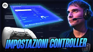 LE MIGLIORI IMPOSTAZIONI CONTROLLER per FC25 [upl. by Laehcar]