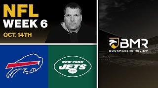 Bills vs Jets  Week 6 Monday Night Football Best Bets by Donnie RightSide Oct 14th [upl. by Kalvin]