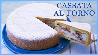 CASSATA AL FORNO SICILIANA  ricetta facile passo passo  di mamma Giorgia  Cucina Con Emilio [upl. by Elisee49]