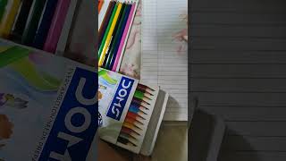 Doms colour pencil unboxing [upl. by Ahseenyt]