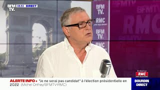 quotIl faut pouvoir montrer quon désire la France Il y a des règlesquot Michel Onfray était sur RMC [upl. by Leach]