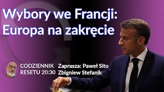 Wybory we Francji Europa na zakręcie  Zbigniew Stefanik  Paweł Sito CodziennikResetu [upl. by Lamori]