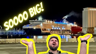 Grimaldi Lines Ferry Review [upl. by Einahpit790]