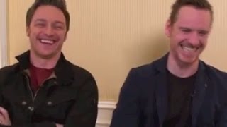 James McAvoy Funny Moments [upl. by Gnud]