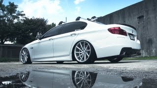 BMW F10  Vossen CVT Directional Wheels  Rims [upl. by Uria314]