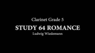 Study 64 Romance for Clarinet [upl. by Scarito509]