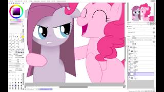 Double Pinkie Speed Paint [upl. by Ynitsed]