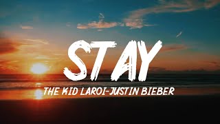 The kid laroiJustin Bieberstay lyrics [upl. by Gilpin]