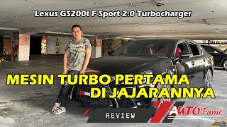 LEXUS GS200t F SPORT 20 TURBOCHARGER  WITH THALIA AUTOFAME [upl. by Attela440]