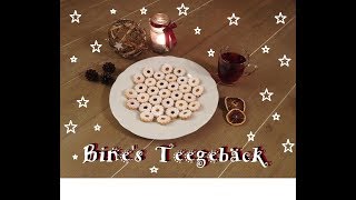 Bines Weihnachtsplätzchen amp Teegebäck Spitzbuben Rezept Ganzjahresplätzchen Teil 1 [upl. by Enirahtac]