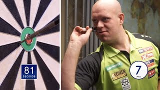 BULLSEYE CHALLENGE Van Gerwen and Anderson go Down the Local [upl. by Colton]