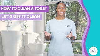 How to Clean a Toilet Using a Combined Cleaner and Disinfectant Thymol [upl. by Yer]